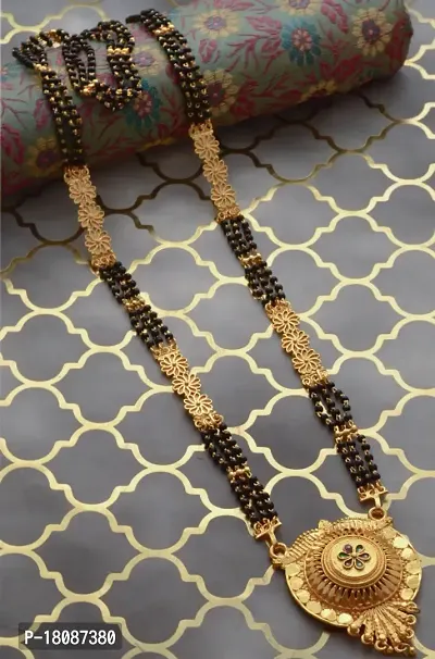 Golden polish legant mangalsutra