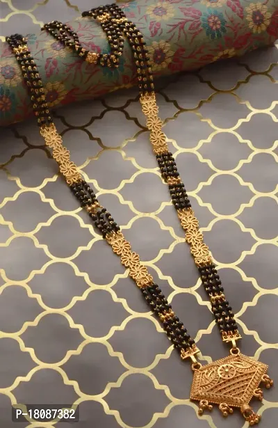 Golden polish legant mangalsutra