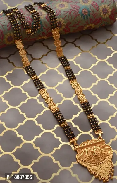 Golden polish legant mangalsutra