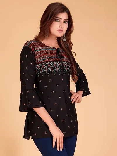 Tunics Printed Top For Women