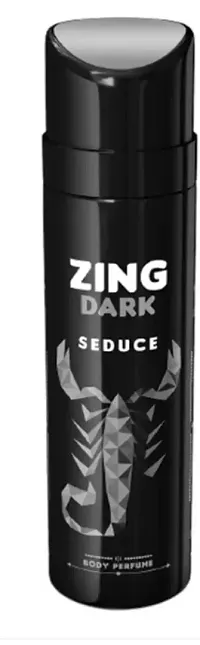 Zing Dark Seduce Body Deodorant For Mens 240 Ml (Pack Of 1) Body Spray For Men