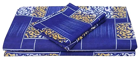 Vaastu Furnishings 144 TC Polycotton 3D Printed Double Bedsheet with 2 Pillow Covers (Multicolour, Size 87 x 87 Inch)-thumb4