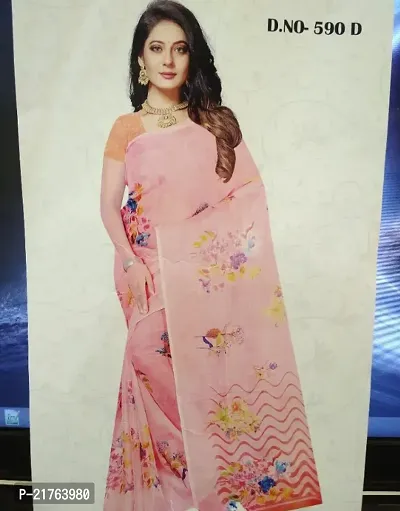 Fancy Muga Silk Saree with Blouse Piece for Women
