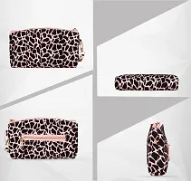 Stylish Pink Artificial Leather Printed Clutches For Women-thumb1