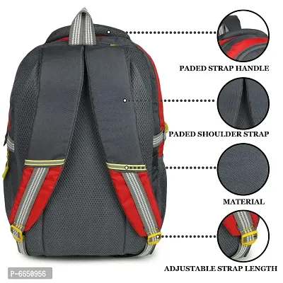 Stylish Heart Choice College School Travel Office Bag Red Fox-thumb3