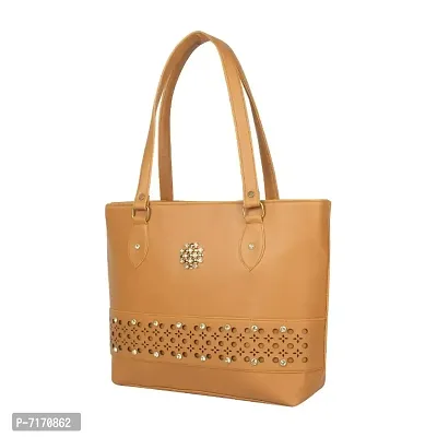Stylish Fancy Artificial Leather Handbag For Women-thumb5