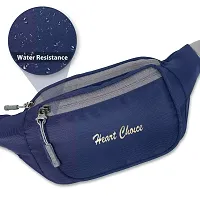Stylish Navy Blue Fabric Market Travel Waist Bags For Men-thumb4