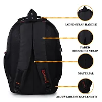 Stylish college office school travel bag - CROSE Zip Orange Black 02-thumb2