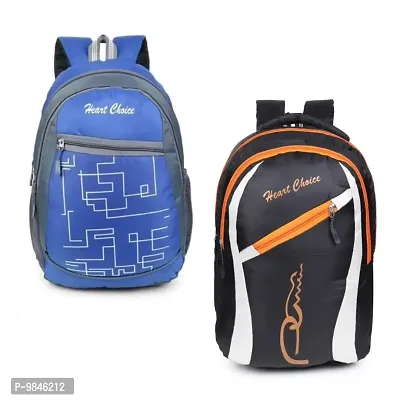 Stylish Fancy Fabrics Waterproof Laptop Backpack,,Office Bag, School Bag, College Bag For Men-thumb0