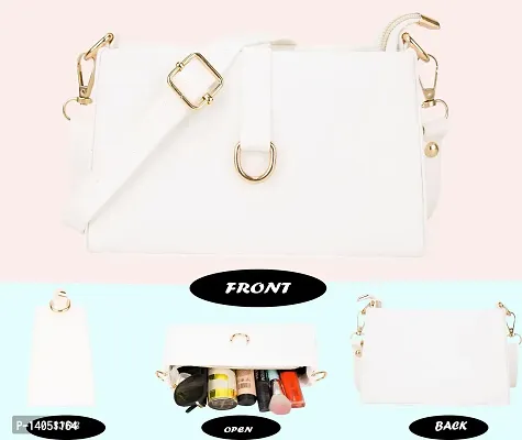 Stylish child Baybe sling bag - De White 01-thumb5