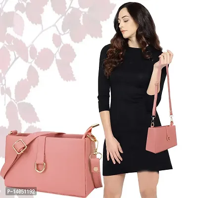 Stylish child Baybe sling bag - De Pink
