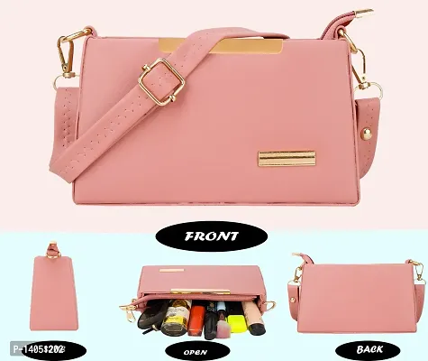 Stylish child Baybe sling bag - plane pink 01-thumb3