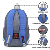 HEART CHOICE Casual Waterproof Laptop Backpack Office Bag School Bag College Bag For Men and Women (Blue Black)-thumb4