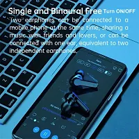 M19 TWS 5.1 TRUE wireless earphone and bluetooth  earbuds with good base touch control with microphone . (one piece )-thumb2