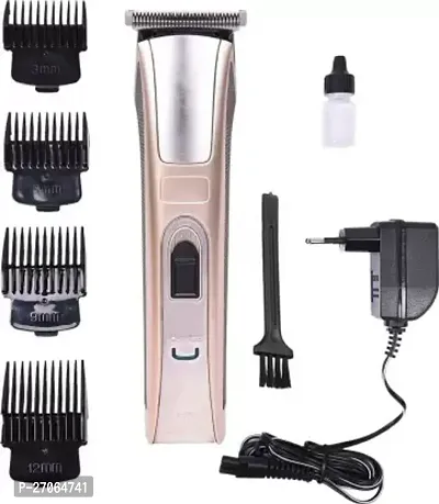 Kemei KM-5017 BABY CUT OFF EXPERTS Trimmer 80 min Runtime 4 Length Settings  (Silver)-thumb0