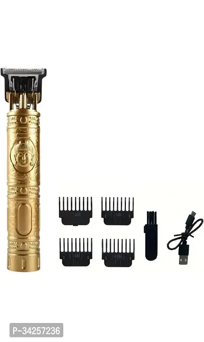 Vintage T9 Professional Golden Hair Clippers Cordless Electric Rechargeable Trimmer-thumb0