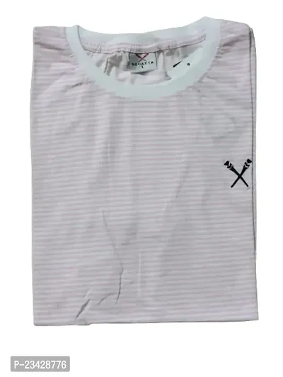 Striped Pattern T-Shirts(Small) (Pink1)