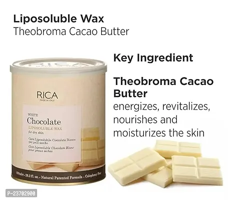 Rica Liposoluble Waxing with Kit, 800g (White Chocolate)-thumb2