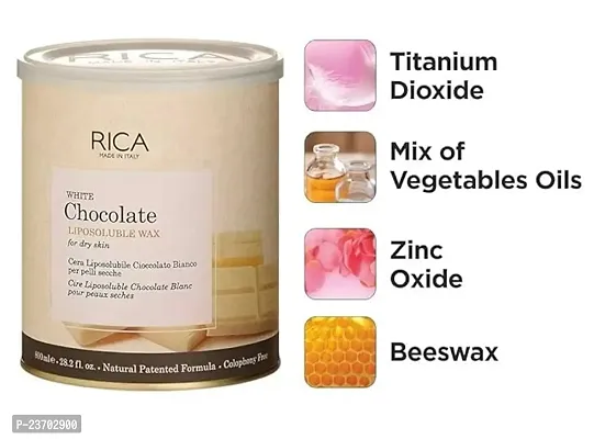 Rica Liposoluble Waxing with Kit, 800g (White Chocolate)-thumb3