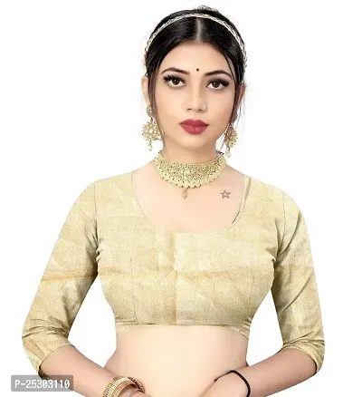 SHRISHARVADA TRANDZ Women's lehriya georgette printed sarees With Blouse Piece saree (Pink)-thumb5