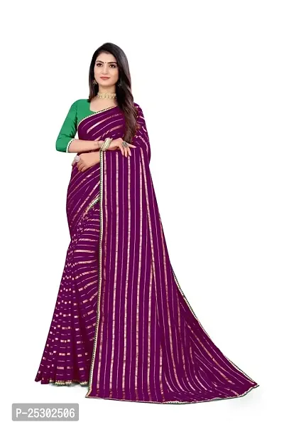 SHRISHARVADA TRANDZ Women's Woven Dola silk Saree leheriya sarees (WINE)