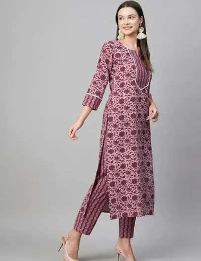 Trendy Kurta With Pant Set