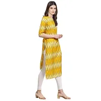 Fashionable Straight Multicoloured Printed Crepe Kurta For Women Combo Pack Of 2-thumb3