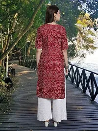 Stylish Crepe Stitched Kurta For Women-thumb1