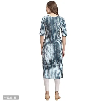 Women Crepe Digital Printed Straight Kurti  Pack of 3-thumb2