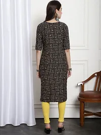 Stylish Black Crepe Kurta For Women-thumb2