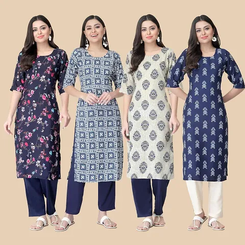 Classic Crepe Kurtis Combo For Women