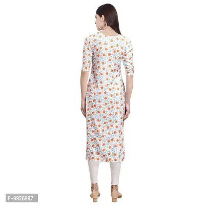 Women Crepe Digital Printed Straight Kurti  Pack of 3-thumb4