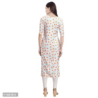 Women Crepe Digital Printed Straight Kurti  Pack of 3-thumb4