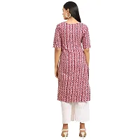 Fashionable Straight Multicoloured Printed Crepe Kurta For Women Combo Pack Of 2-thumb1