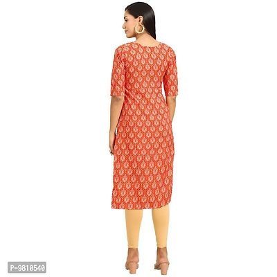 Fashionable Straight Multicoloured Printed Crepe Kurta For Women Combo Pack Of 2-thumb3