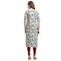 Fashionable Straight Multicoloured Printed Crepe Kurta For Women Combo Pack Of 4-thumb1