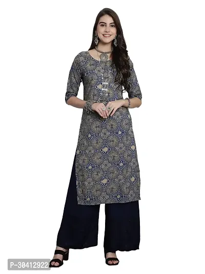 Stylish Multicoloured Crepe Kurta For Women Combo Of 4-thumb5