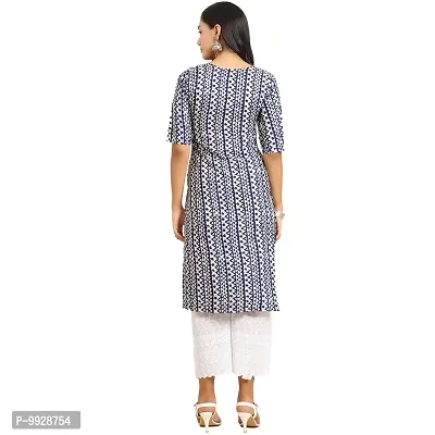 Women Crepe Digital Printed Straight Kurti  Pack of 3-thumb3