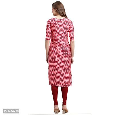 Stylish Crepe Printed Straight Kurta For Women- Pack Of 2-thumb4