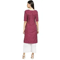 Stylish Crepe Printed Straight Kurta For Women- Pack Of 2-thumb3