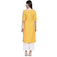 Stylish Crepe Printed Straight Kurta For Women- Pack Of 2-thumb2