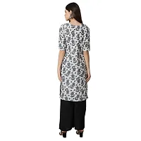 Stylish Crepe Printed Straight Kurta For Women- Pack Of 3-thumb2