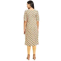 Stylish Crepe Printed Straight Kurta For Women- Pack Of 3-thumb1