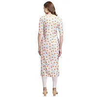 Stylish Crepe Printed Straight Kurta For Women- Pack Of 3-thumb1