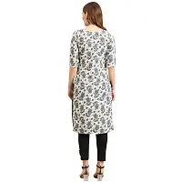 Elegant Crepe Multicoloured Printed Straight Kurta For Women- Pack Of 6-thumb2