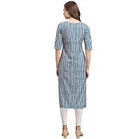 Elegant Crepe Multicoloured Printed Straight Kurta For Women- Pack Of 6-thumb4