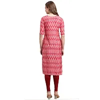 Elegant Crepe Multicoloured Printed Straight Kurta For Women- Pack Of 6-thumb2