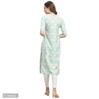 Elegant Crepe Multicoloured Printed Straight Kurta For Women- Pack Of 6-thumb2