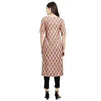 Elegant Crepe Multicoloured Printed Straight Kurta For Women- Pack Of 6-thumb4