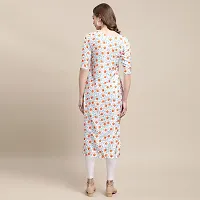 Multicoloured Crepe Printed Kurtas For Women-thumb2